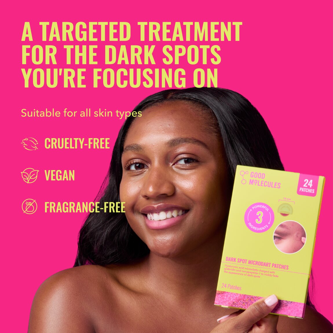 Good Molecules Dark Spot Microdart Patches 24 Patches alternative view 2.