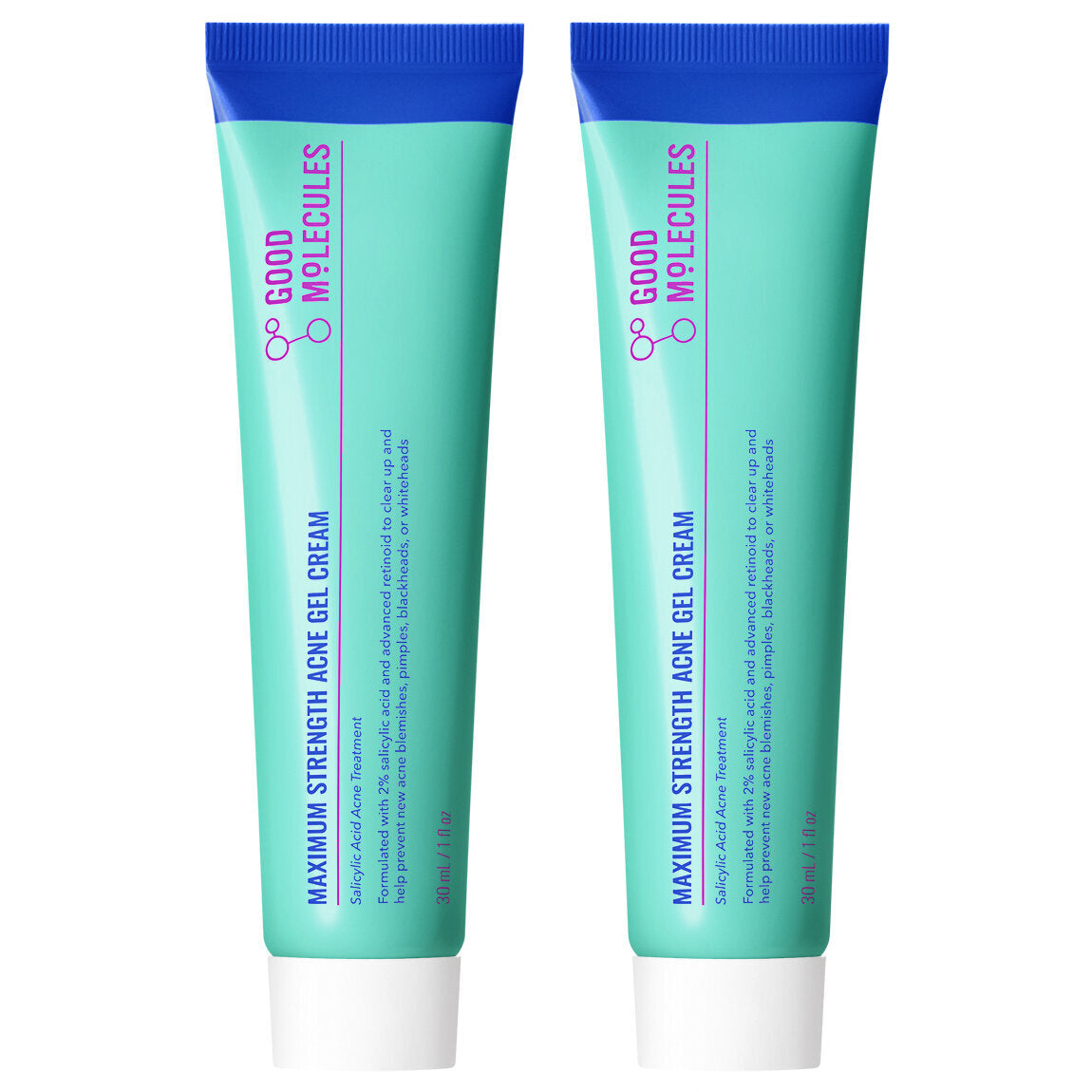 Maximum Strength Acne Gel Cream - 30ml (2-Pack)