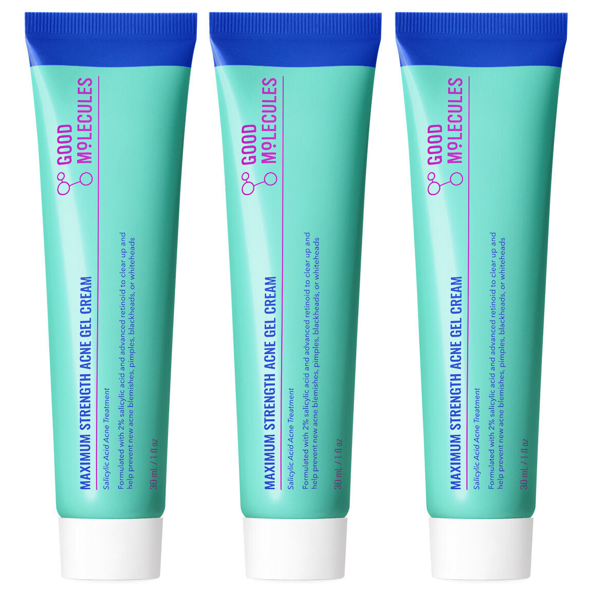 Maximum Strength Acne Gel Cream - 30ml (3-Pack)