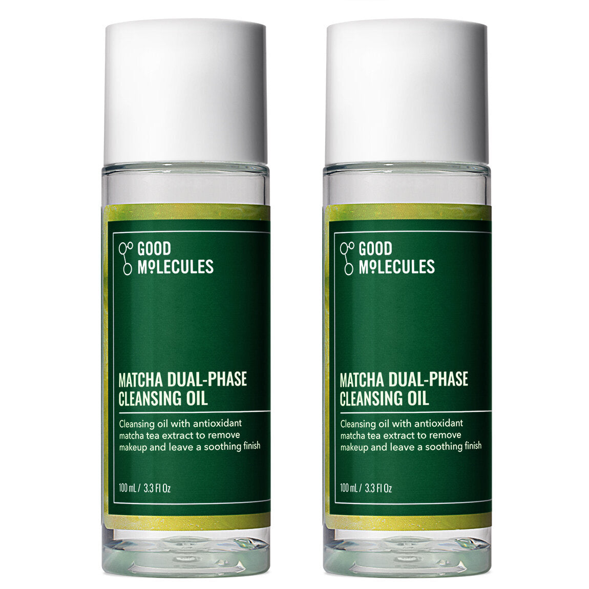Matcha Dual-Phase Cleansing Oil - 100ml (2-Pack)