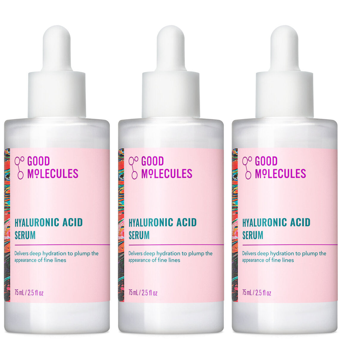 Hyaluronic Acid Serum - 75ml (3-Pack)