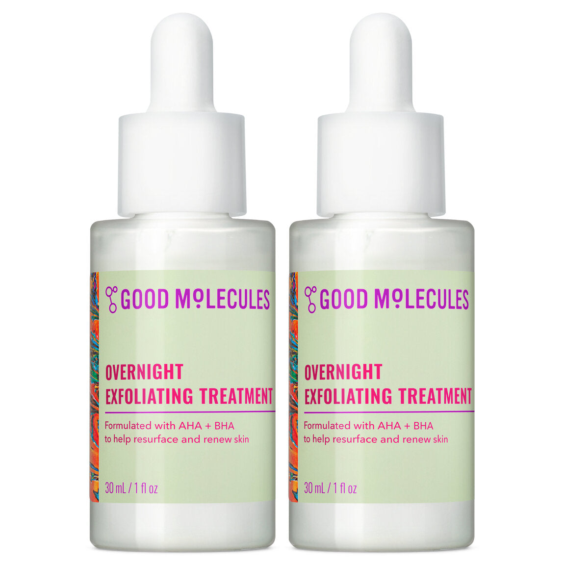 Overnight Exfoliating Treatment - 30ml (2-Pack)